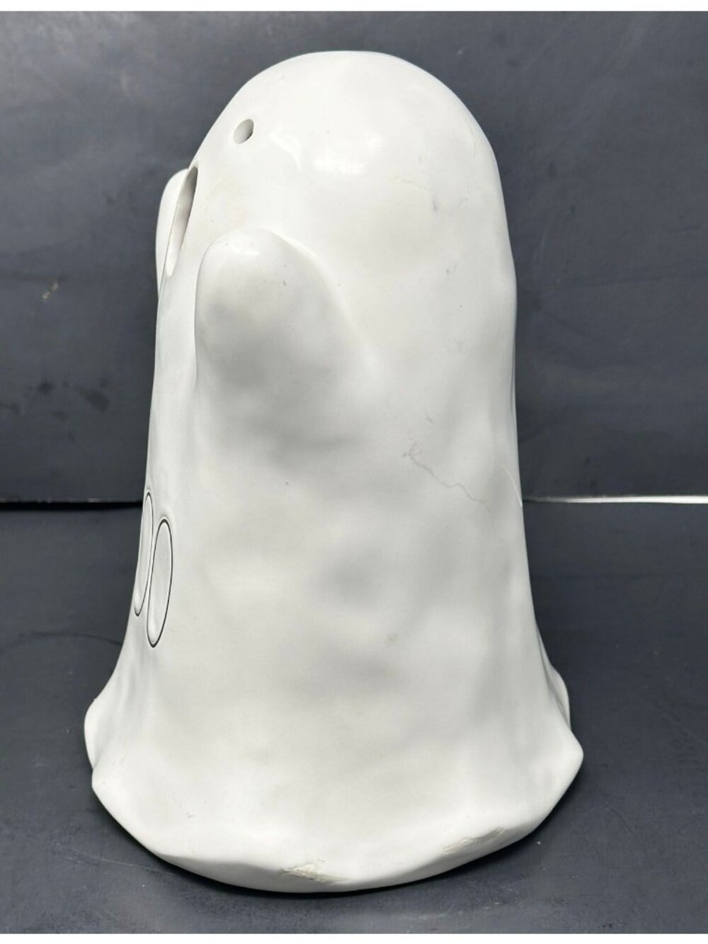 RAE DUNN Boo Ghost 8" Ceramic Figurine Halloween Online Exclusive - Picture 2 of 9